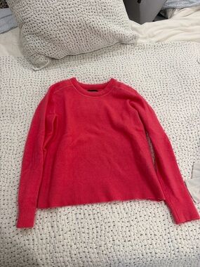 Club Monaco Hot Pink Crew Neck Sweater